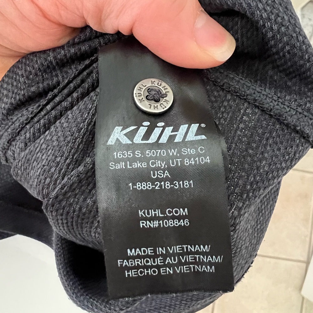 Men’s Kuhl charcoal polo - Picture 7 of 7